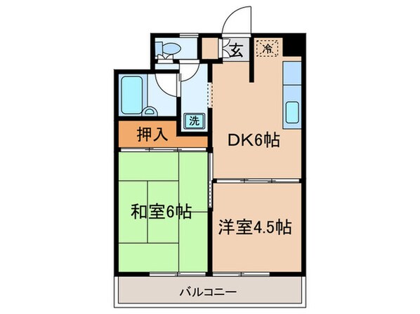 メゾン光が丘の物件間取画像